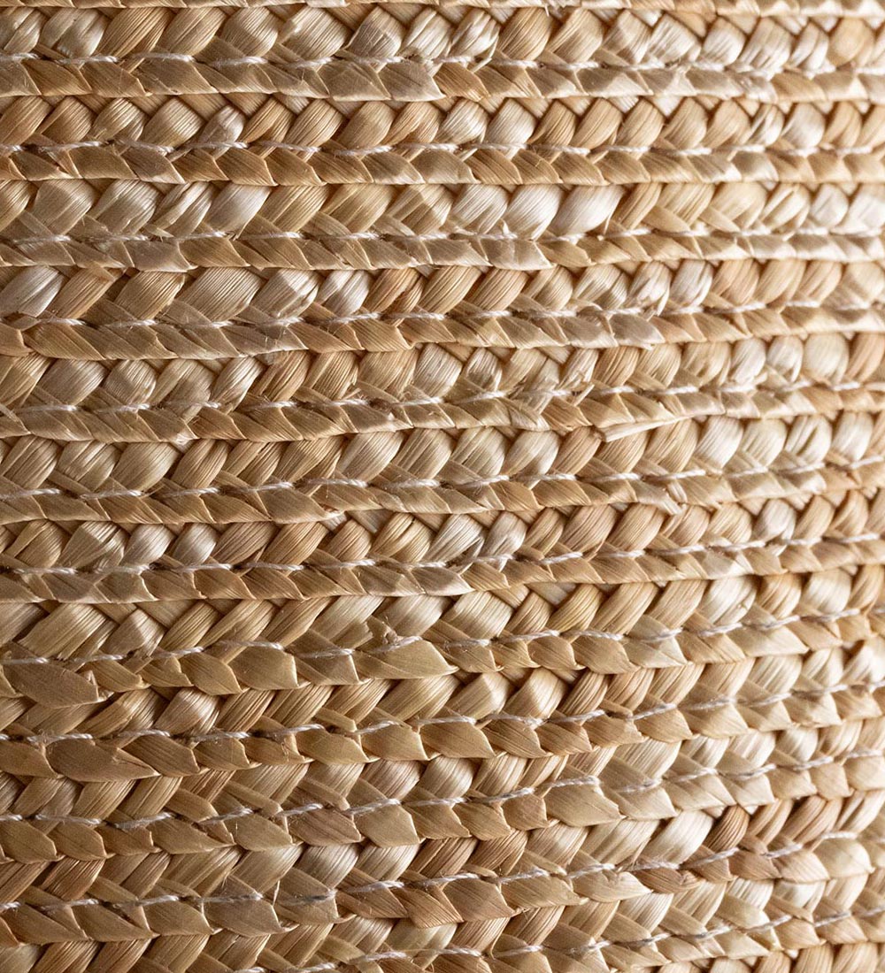 Close-up van een tarwe stro weefsel