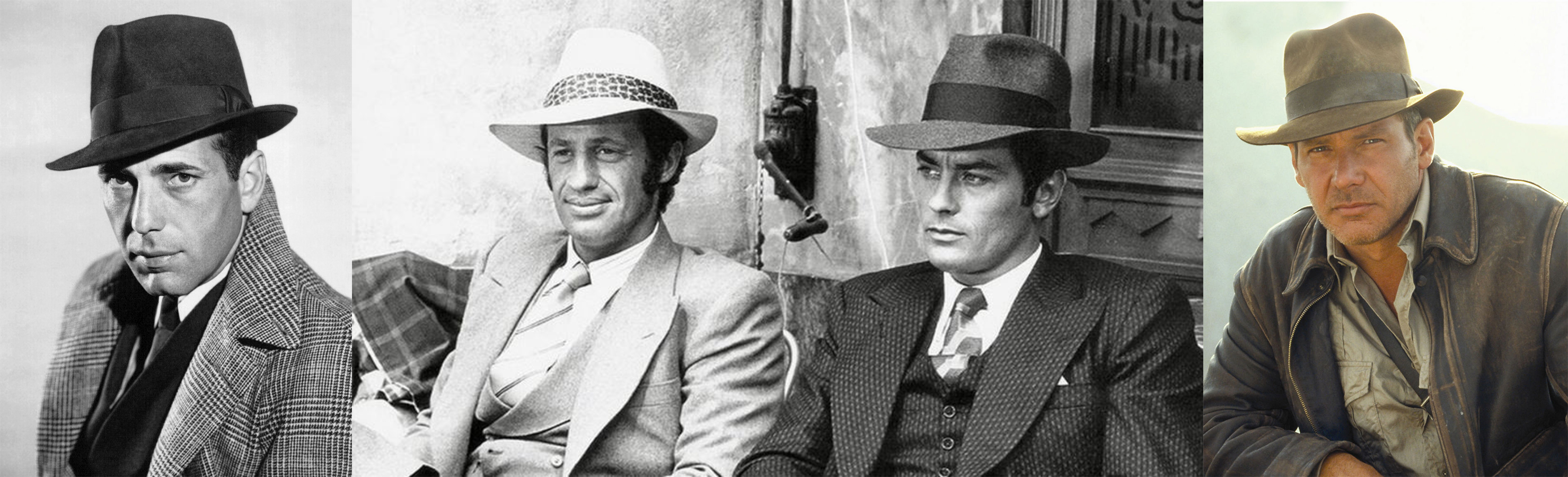 Fedora hoed, geschiedenis banner