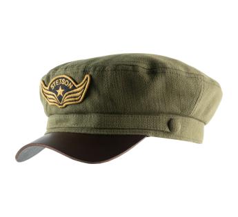 Casquette Army Stetson Peabody Cotton