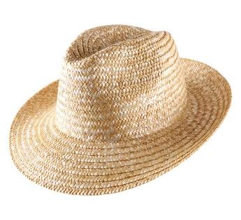 chapeau paille Nude Fedora Straw