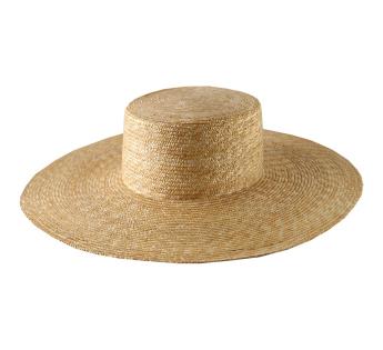 Chapeau paille large Capeline Cavoli