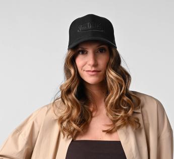 casquette imitation cuir Suedine