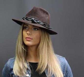 Chapeau Marron Brown Rabbit 