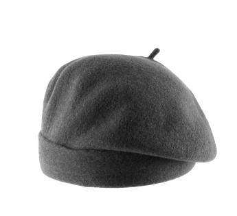 bonnet long Woollen Roll Upp Beret