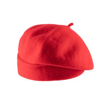 bonnet long Woollen Roll Upp Beret