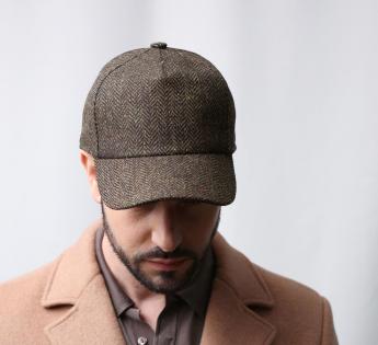 Casquette en tweed Carlo