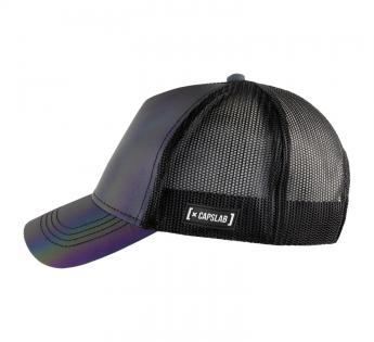 Casquette iridescente Trucker Rainbow