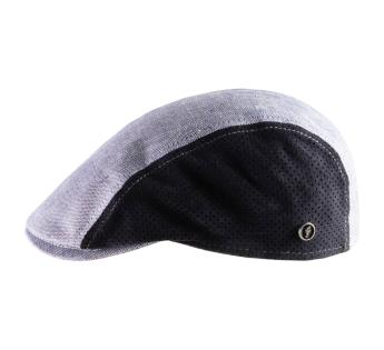 casquette été lin cuir Géraud