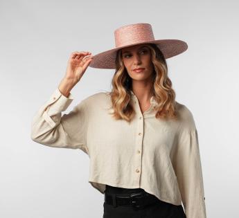 Chapeau paille large Capeline Cavoli